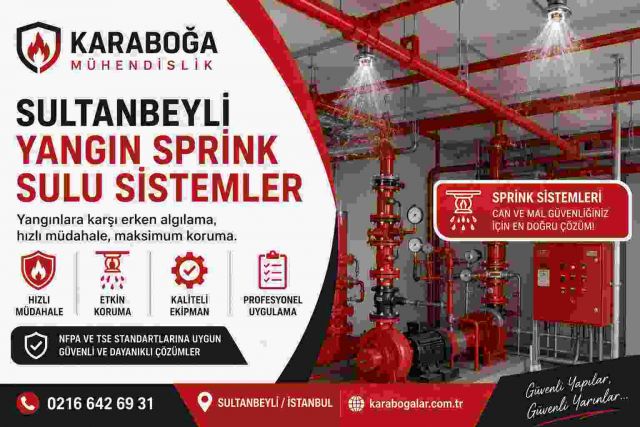 AVM, Otel ve Hastanelerde Sprinkler Sistemleri Kullanımı | Profesyonel Yangın Koruma Çözümleri