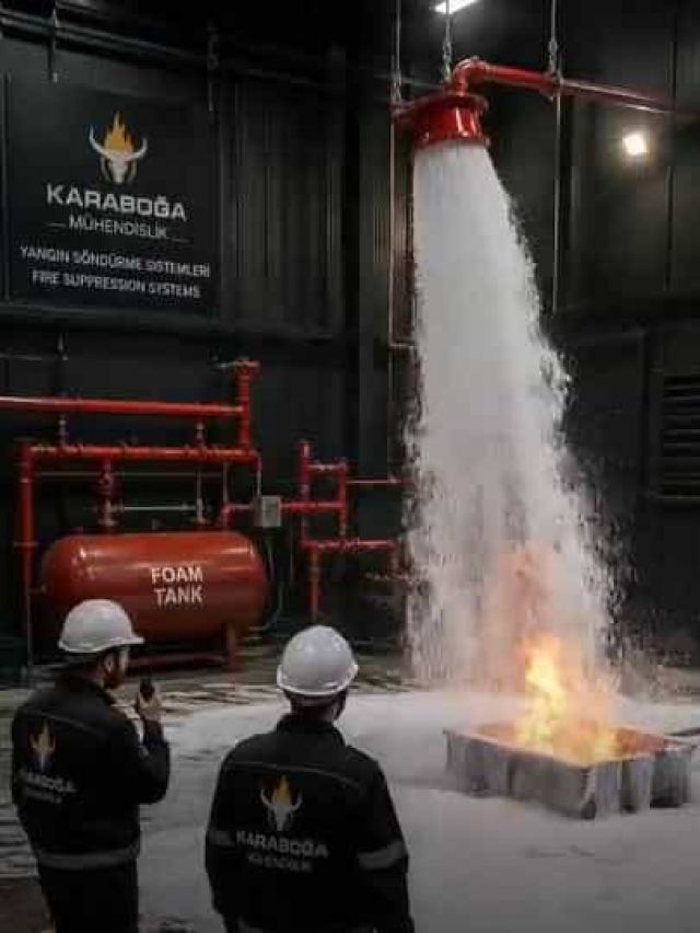 Fabrika Sprinkler Sistemi | Sanayi Tesisleri İçin Otomatik Yangın Koruma Çözümleri