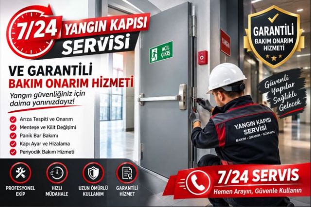 Yangın Kapısı Tamiri ve Çelik Kapı Onarımında Güvenli Kullanımın Sürdürülmesi
