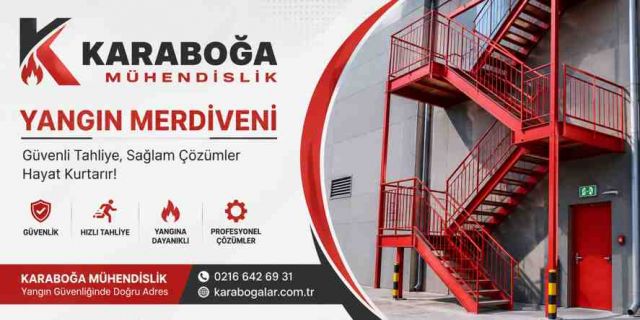 Yangın Merdiveni Kurulumu